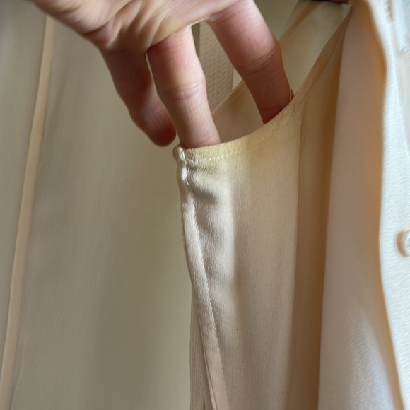 VINTAGE GIANNI VERSACE DRESS couture dress beige color, very good condition. - Picture 11 of 15